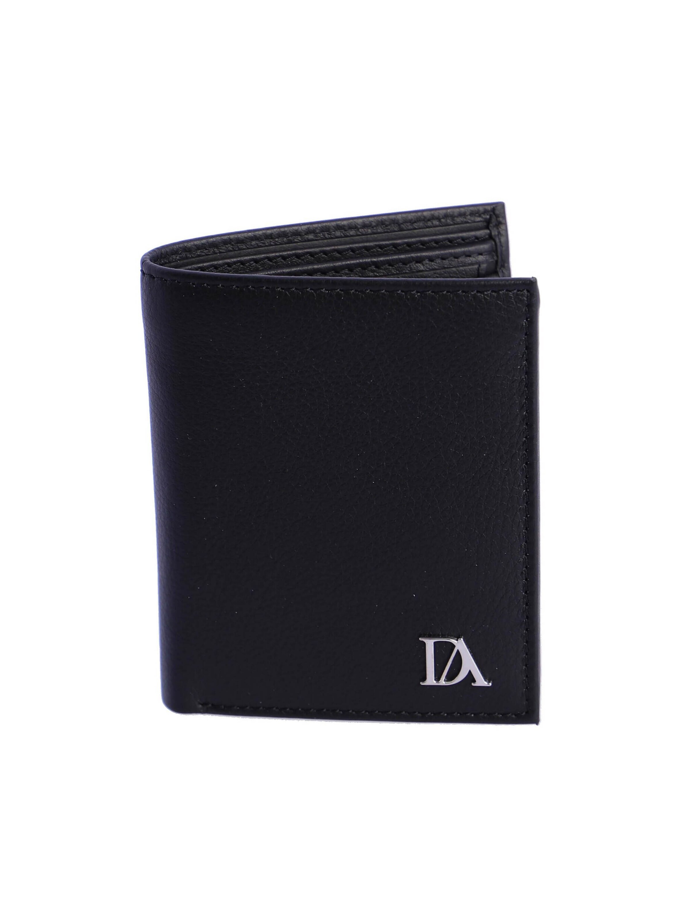 Don Algodon - Cartera 'Cartera para hombre Matteo de piel con protección RFID' en negro: frente