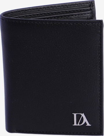Don Algodon - Cartera 'Cartera para hombre Matteo de piel con protección RFID' en negro: frente
