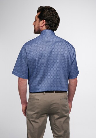 ETERNA Regular fit Button Up Shirt in Blue