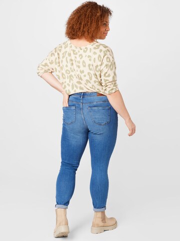 Vero Moda Curve Skinny Džíny 'Tanya' – modrá