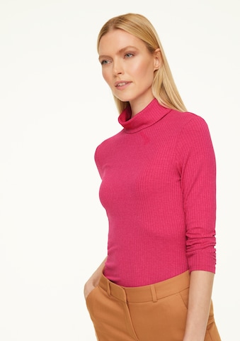 COMMA Slimfit Shirt in Pink: predná strana