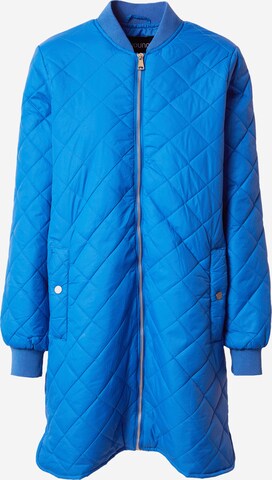 b.young Ανοιξιάτικο και φθινοπωρινό παλτό 'CANNA' σε μπλε: μπροστά