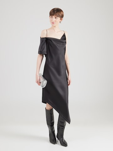 IRO Sukienka koktajlowa 'THIANA' w kolorze czarny: przód