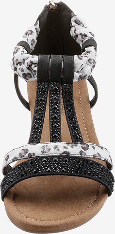 CITY WALK Strap Sandals 'CITY WALK' in Black