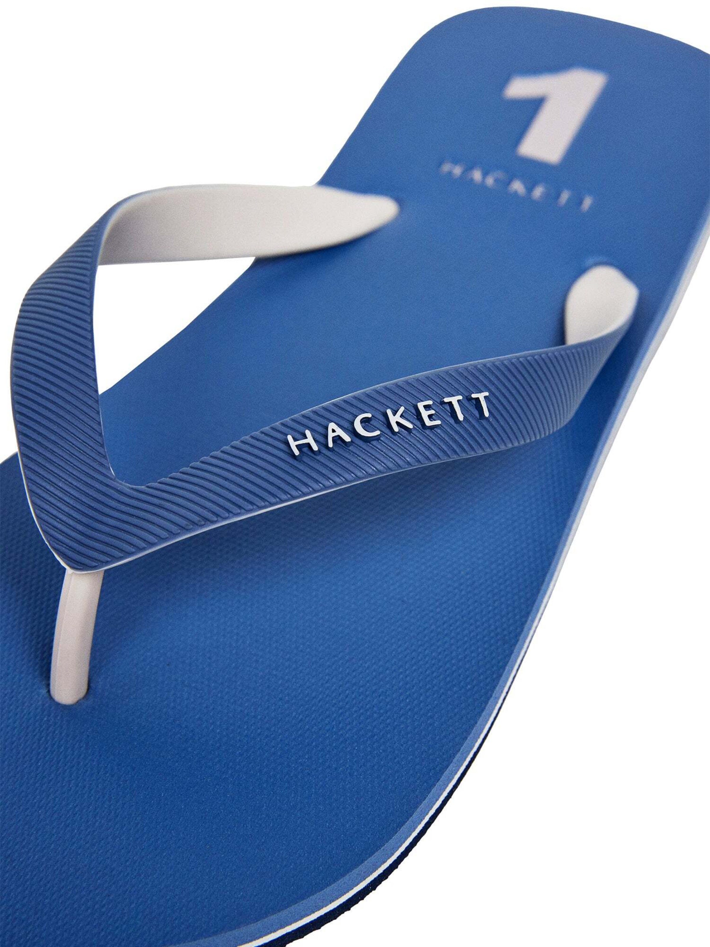 Tongs 'Capri Numbers' Hackett London en bleu