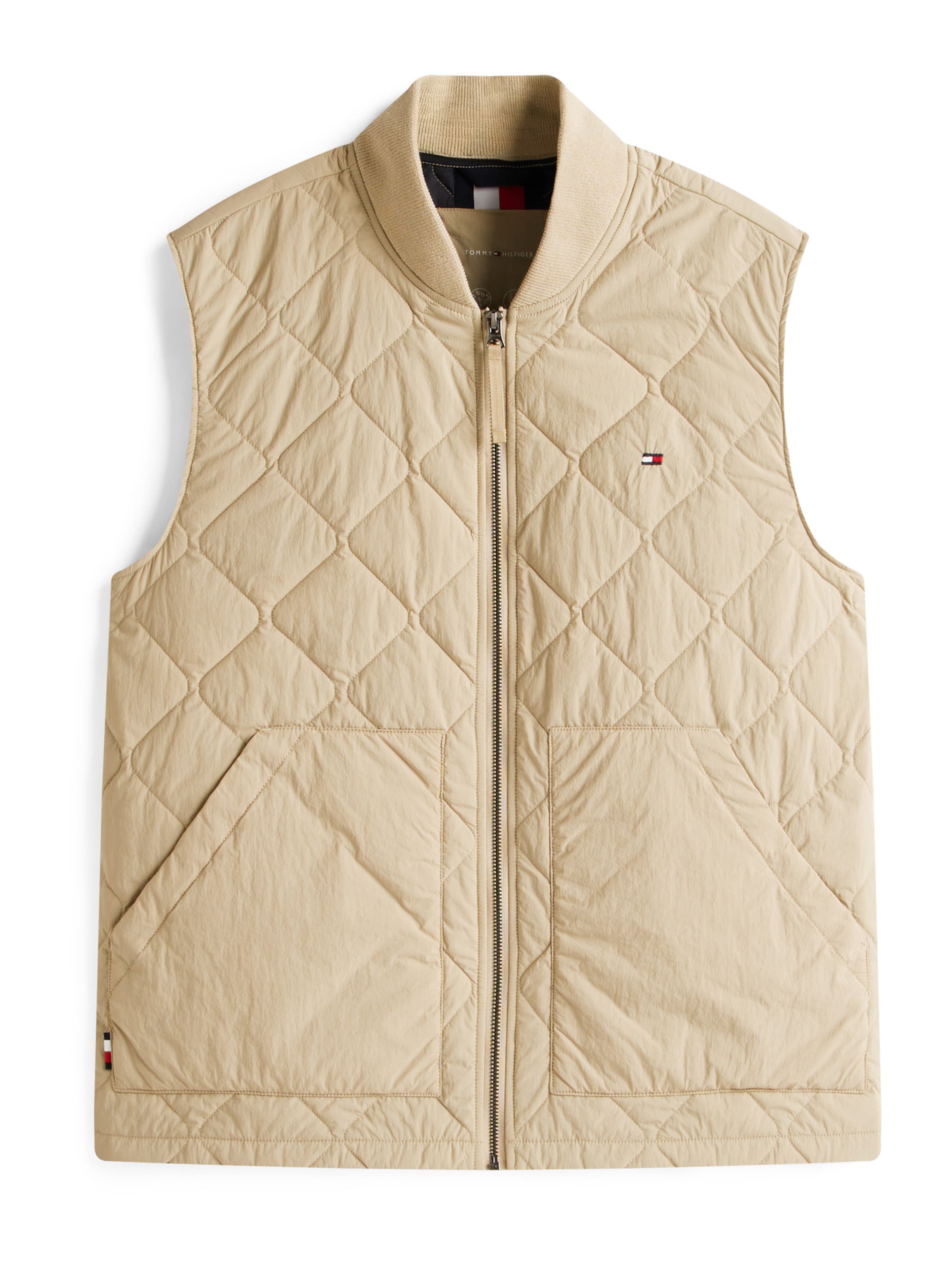 Gilet di TOMMY HILFIGER in verde: frontale