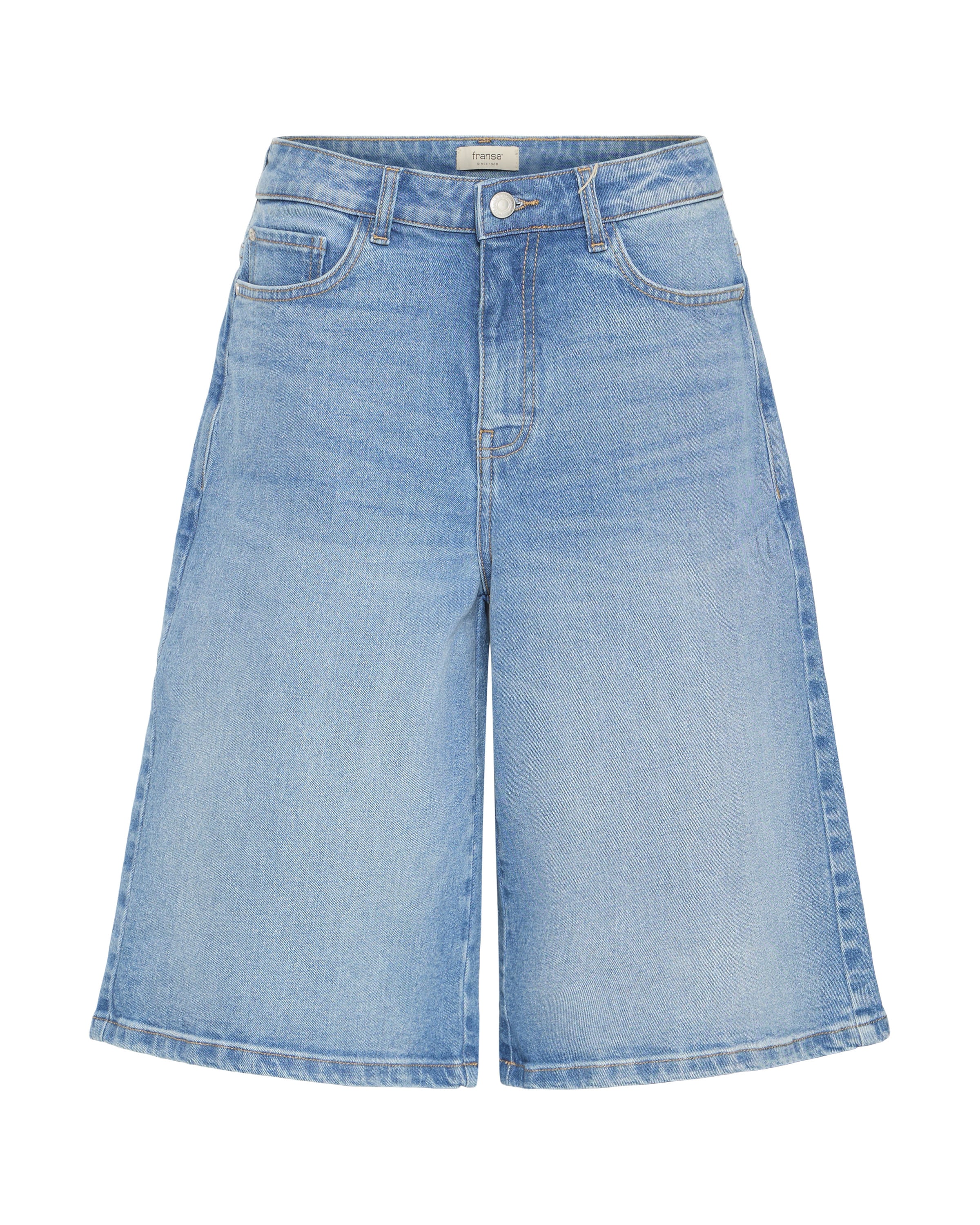 Fransa Loosefit Jeans 'FRLORELEI SHO 1' in Blauw: voorkant