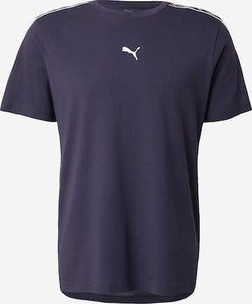 T-Shirt fonctionnel 'Essentials' PUMA en bleu : devant