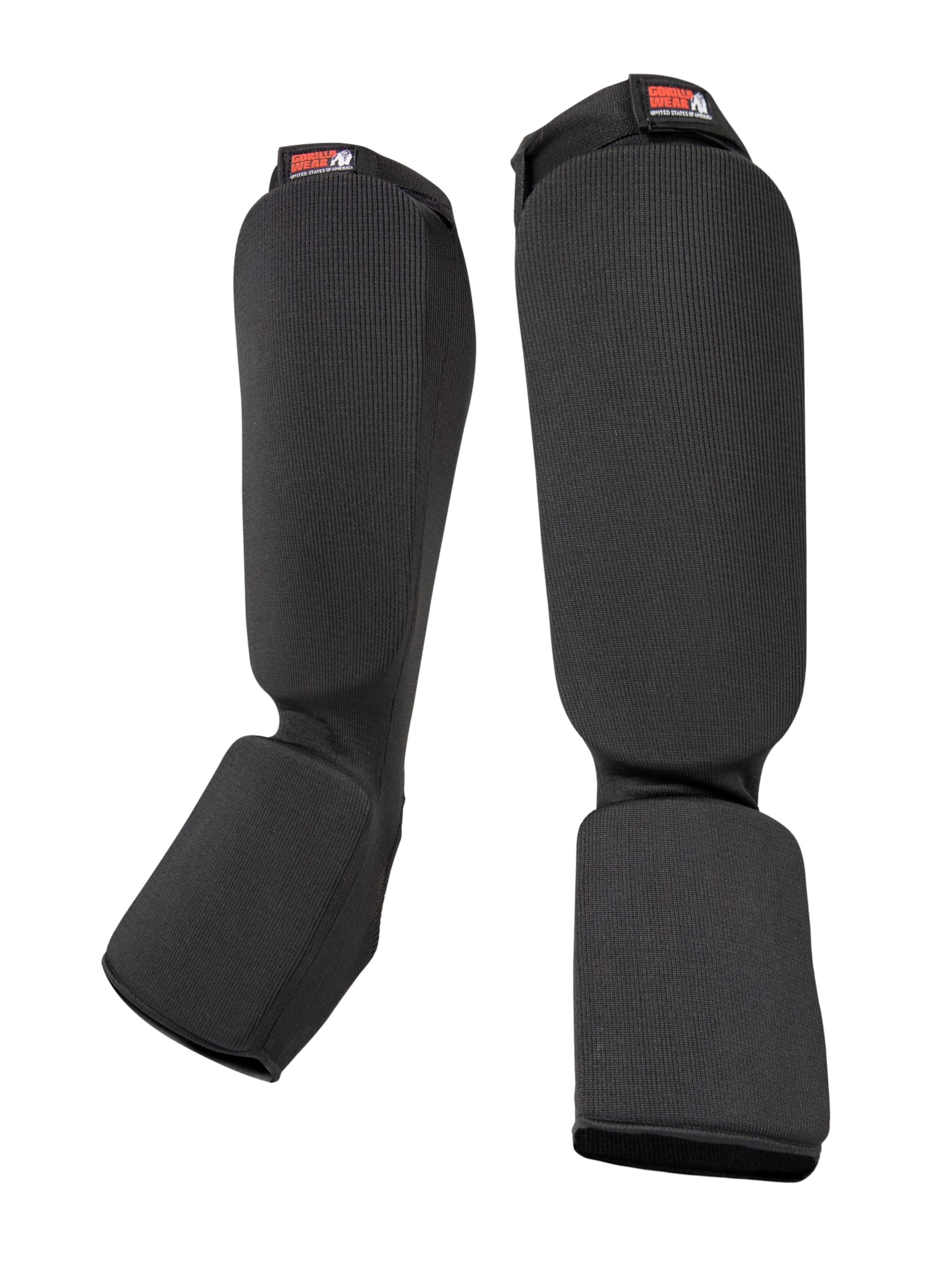 Parastinchi di Gorilla Wear in nero: frontale