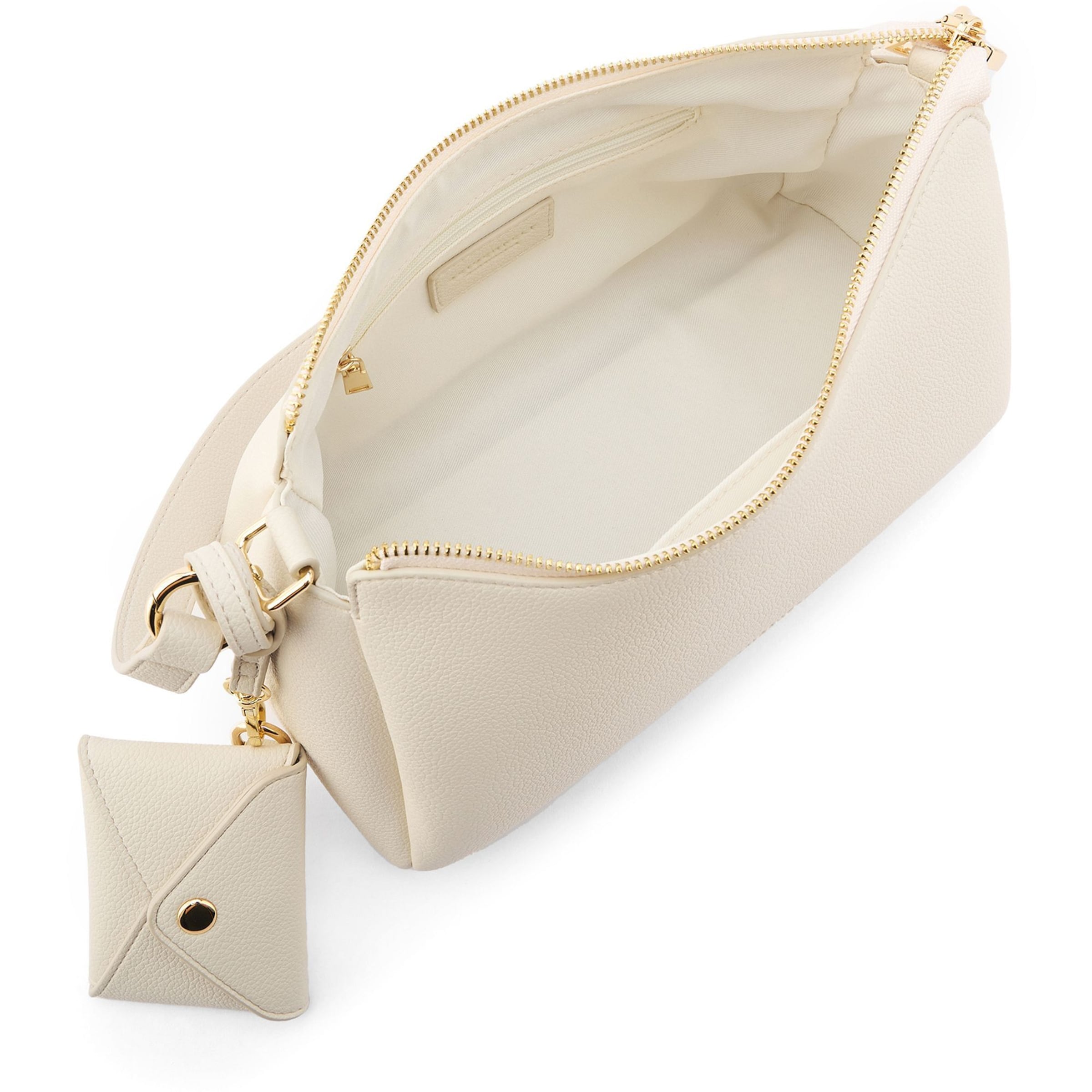 Borsa a spalla 'Meloy' di Seidenfelt in bianco