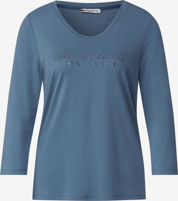 STREET ONE Shirt in Blue: front