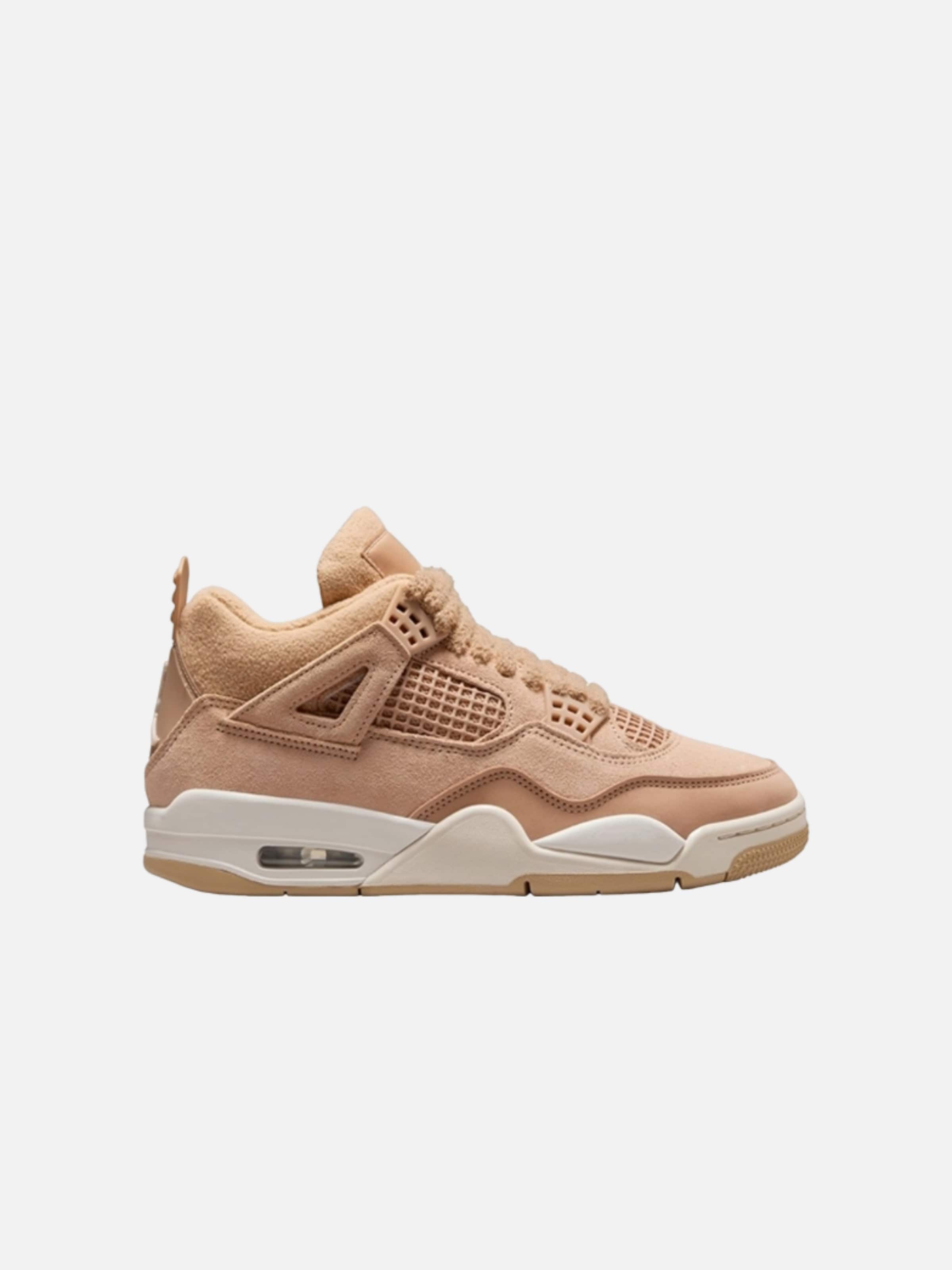 Sneaker alta 'Air Jordan 4 Retro Cozy Girl' di Jordan in beige: frontale