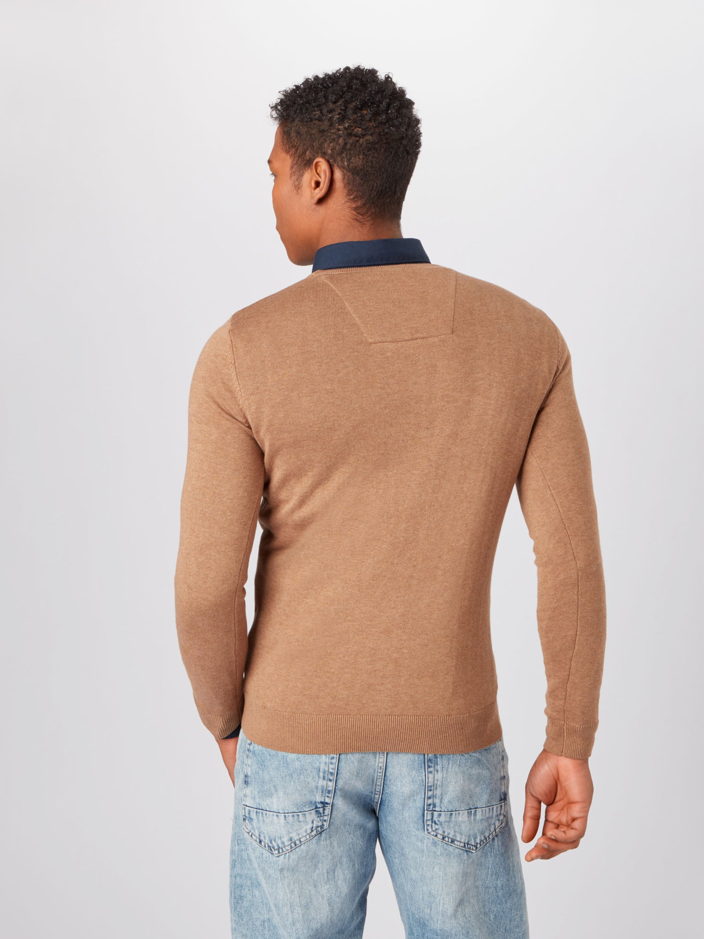 Männer Pullover & Strick TOM TAILOR Pullover in Hellbraun - GK84229 Männer Pullover & Strick TOM TAILOR Pullover in Hellbraun - GK84229