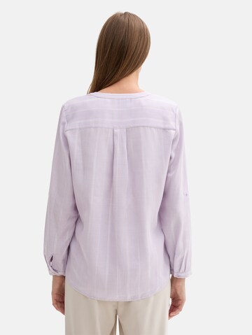 TOM TAILOR Bluse in Lila
