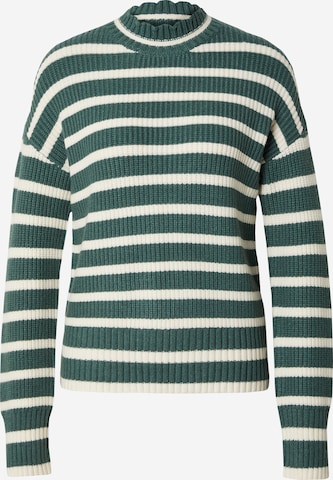 PIECES Pullover 'PCSADY' in Grün: Vorderseite