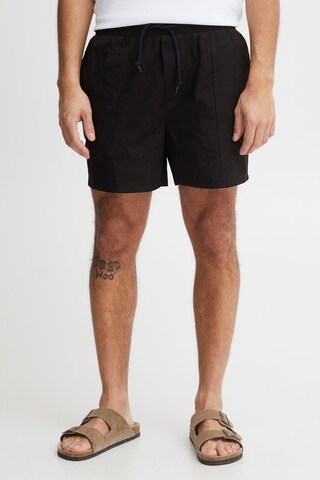 Regular Pantalon 'Faustino' !Solid en noir : devant