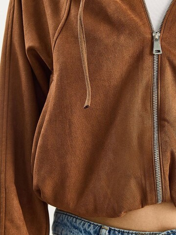 Bianco Lucci Between-Season Jacket in Brown