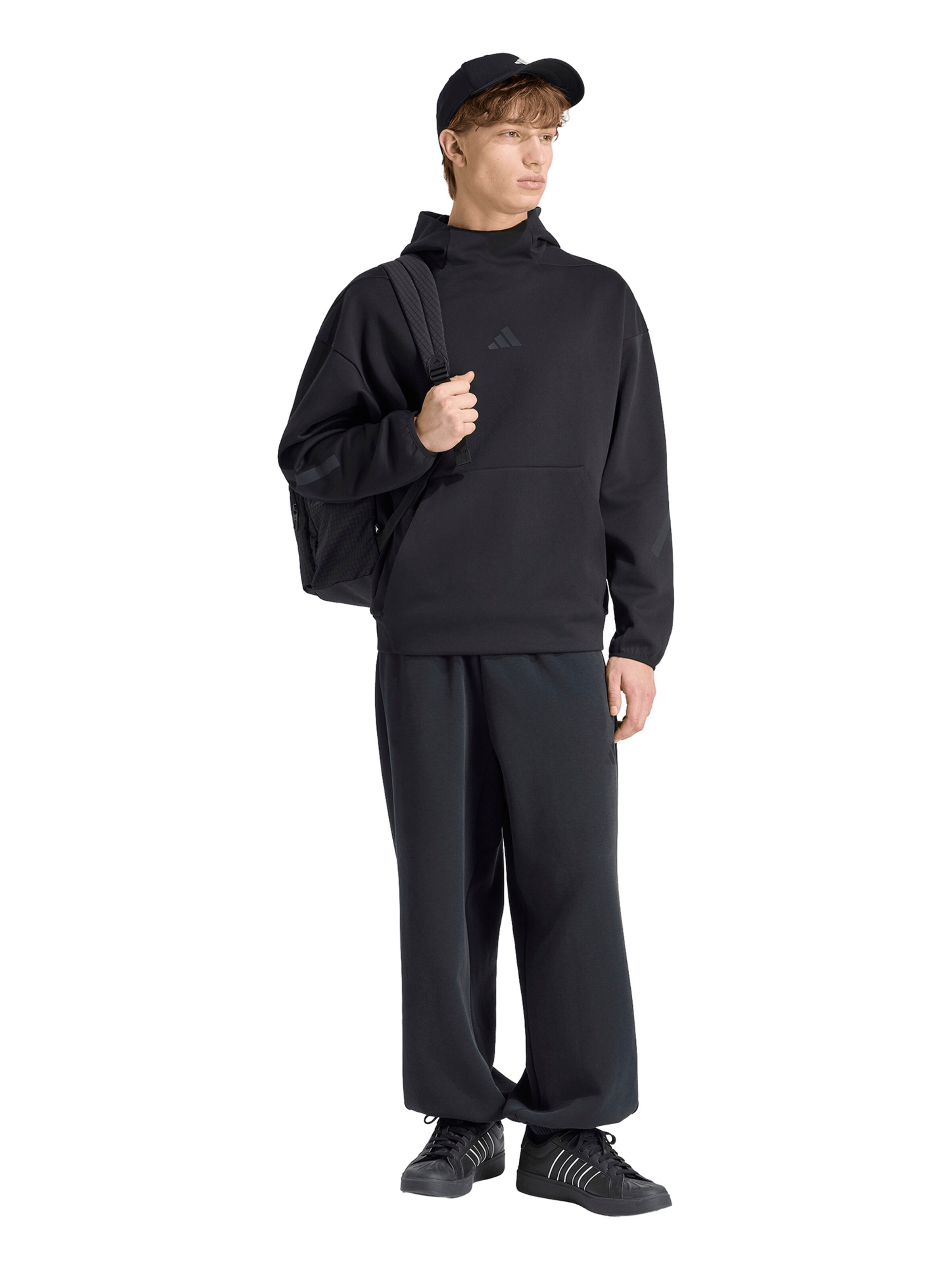 ADIDAS SPORTSWEAR Sportovní mikina 'Z.N.E.' – černá