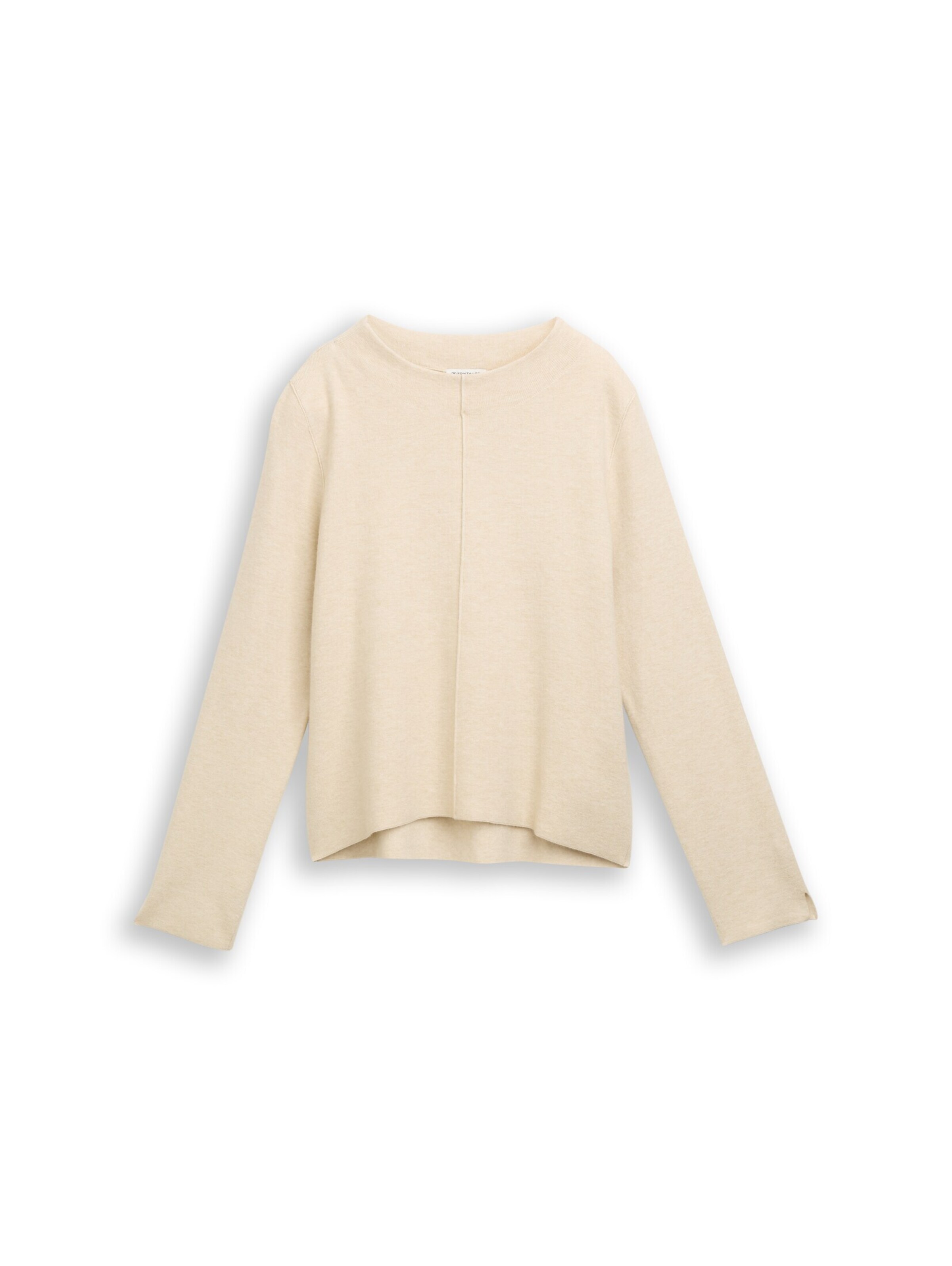 TOM TAILOR Trui in Beige: voorkant