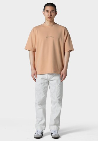 T-Shirt 'JAQUARD V1' Pas De Monaco en orange