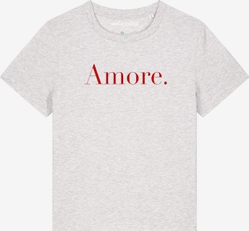 Watapparel Shirt ' Amore ' in White: front