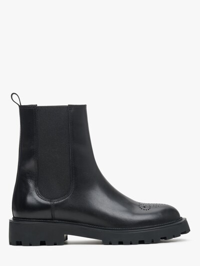 Estro Chelsea boots '09-2693' in 36 in de kleur Zwart, Productweergave