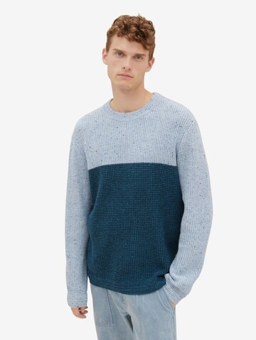 TOM TAILOR Pullover in Blau