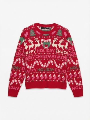 Pullover di VERO MODA in rosso: frontale