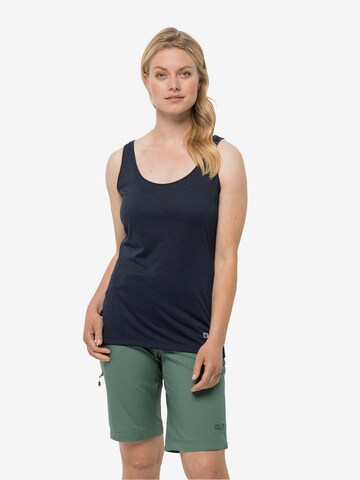 JACK WOLFSKIN Sports top in Blue: front