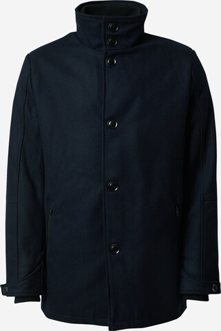 INDICODE JEANS Between-Season Jacket 'Clark' in Blue: front