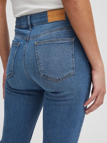 PULZ Jeans Slimfit Jeans 'Emma' in Blauw