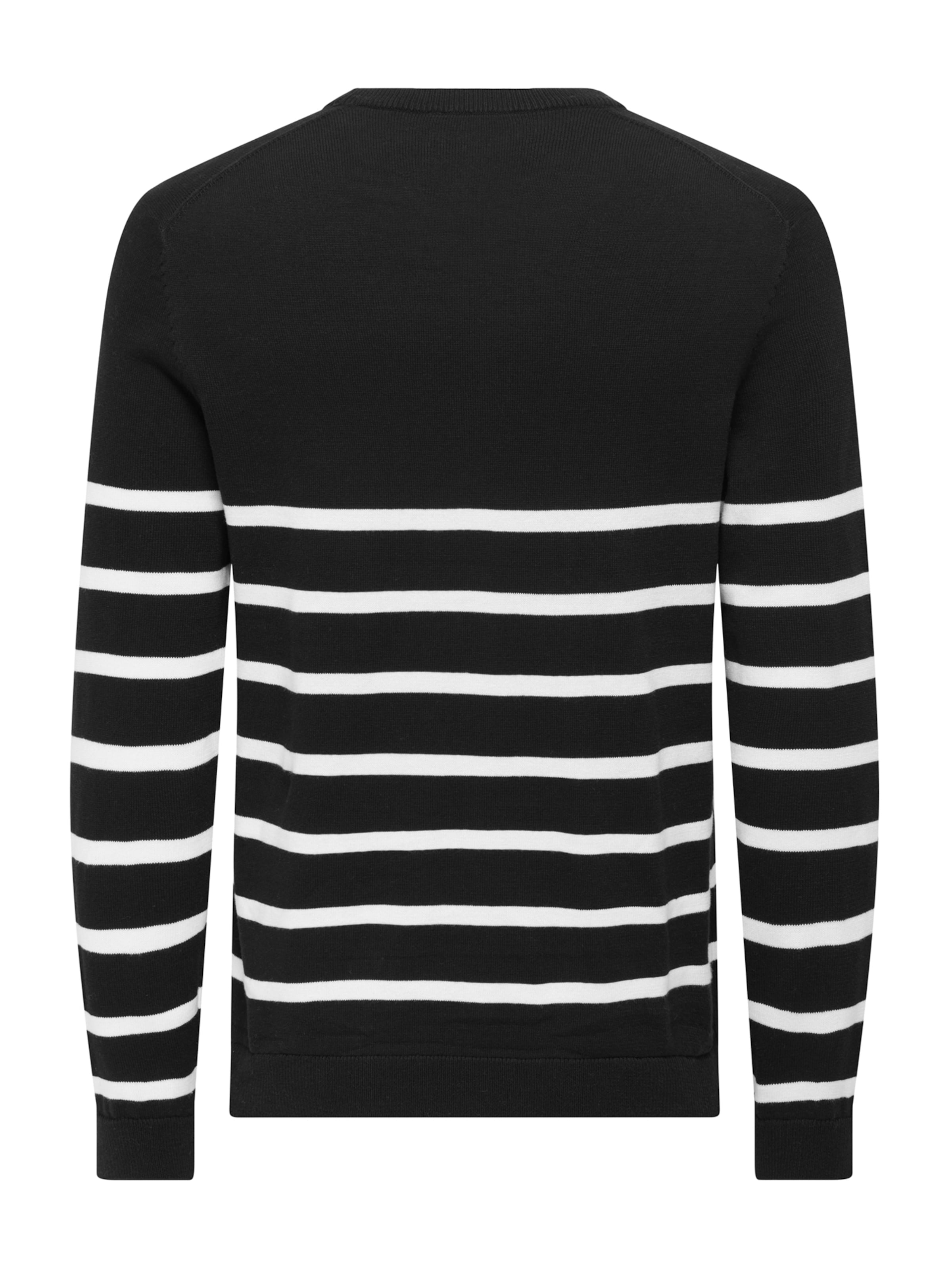 Only & Sons Средняя посадка Свитер 'ONSALEX' в Черный