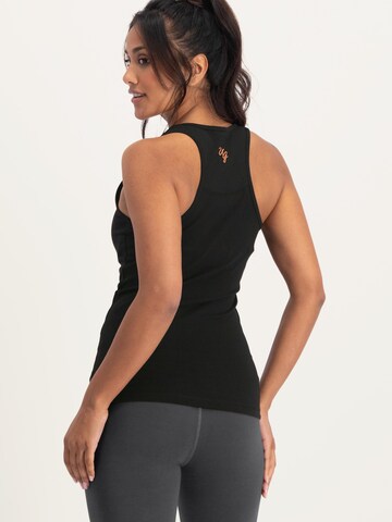 Urban Goddess Yoga & Activewear Sporttop 'OM Core sports Yoga and Pilates tank' in Schwarz