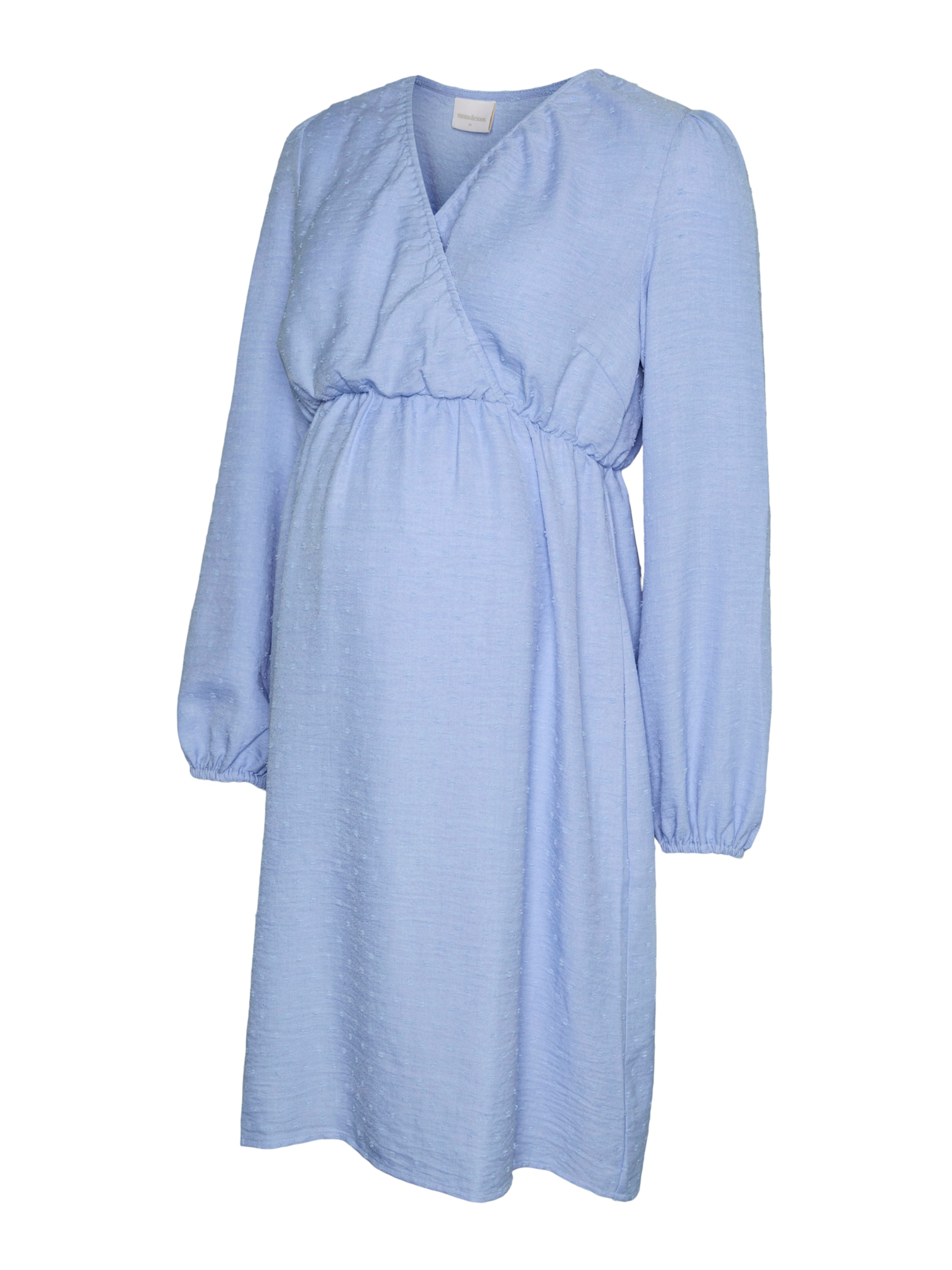 MAMALICIOUS Robe 'MLLifina' en bleu clair, Vue avec produit