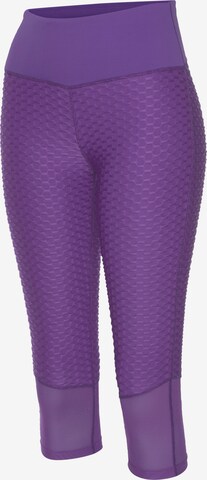 BENCH Skinny Workout Pants in Purple