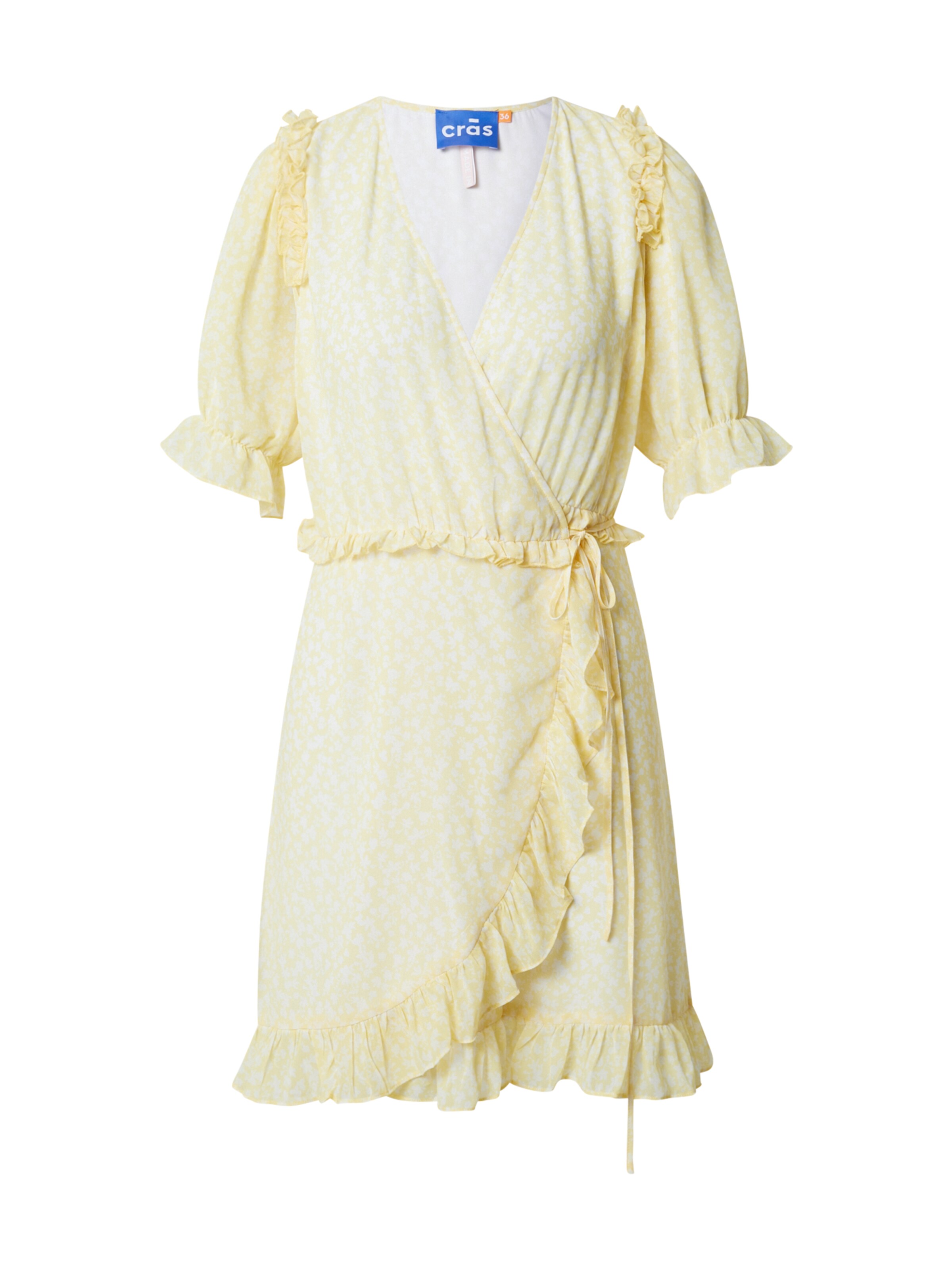 Crās Šaty – žlutá: přední strana
