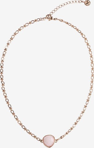 Victoria Hyde Necklace 'Stone Jade' in Gold: front