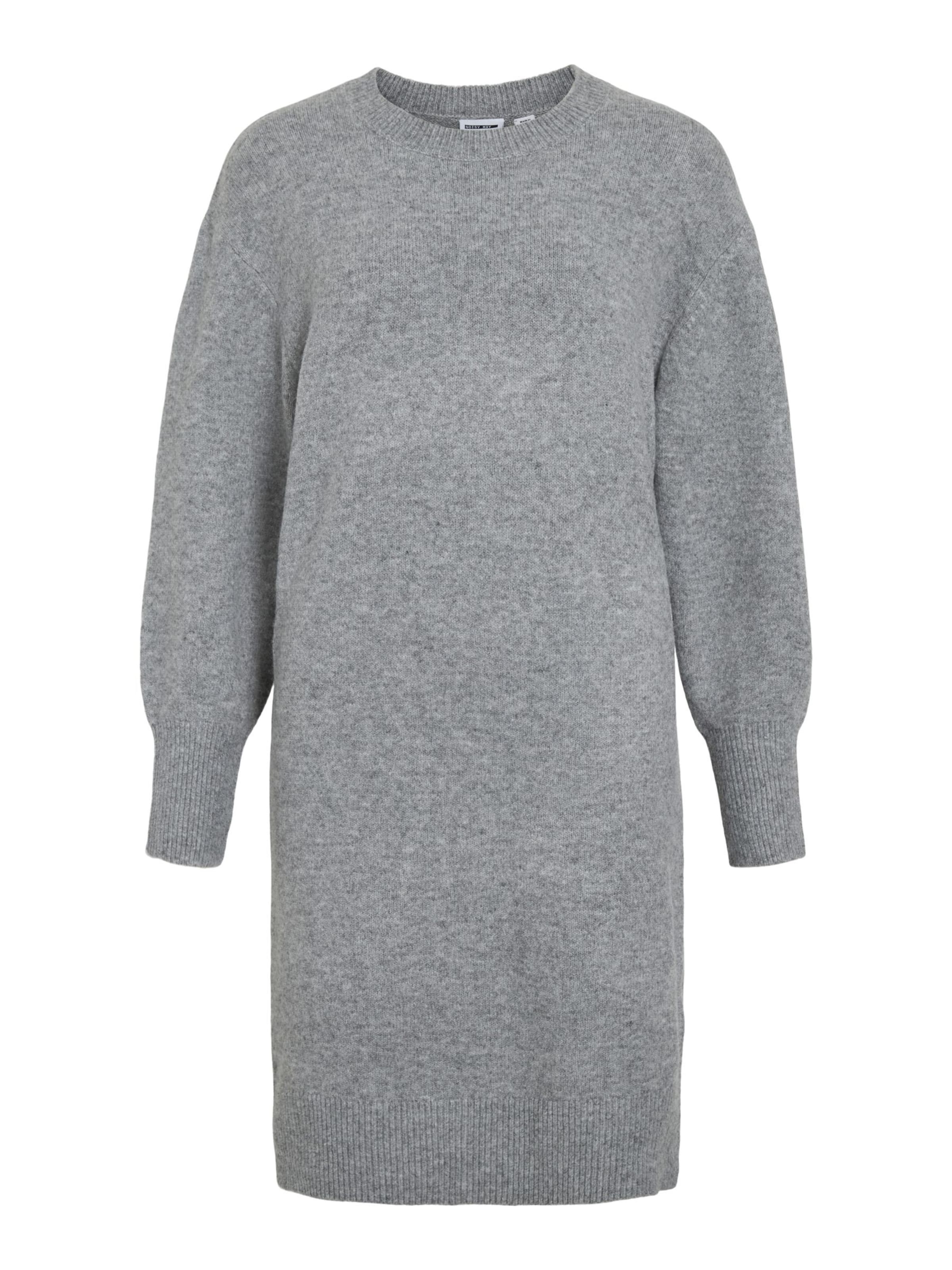 Abito in maglia di Noisy may in grigio: frontale