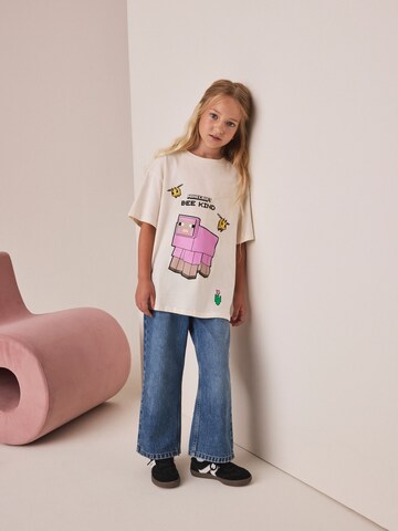 Next Shirt 'Minecraft' in Beige