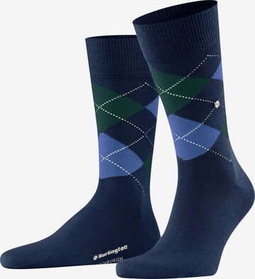 BURLINGTON Socken 'Edinburgh' in Blau: Vorderseite