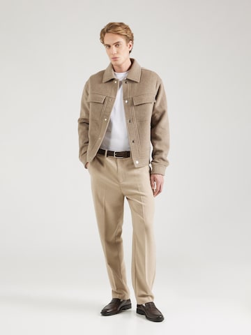 Sweat-shirt 'MELANGE' TRAPP en beige