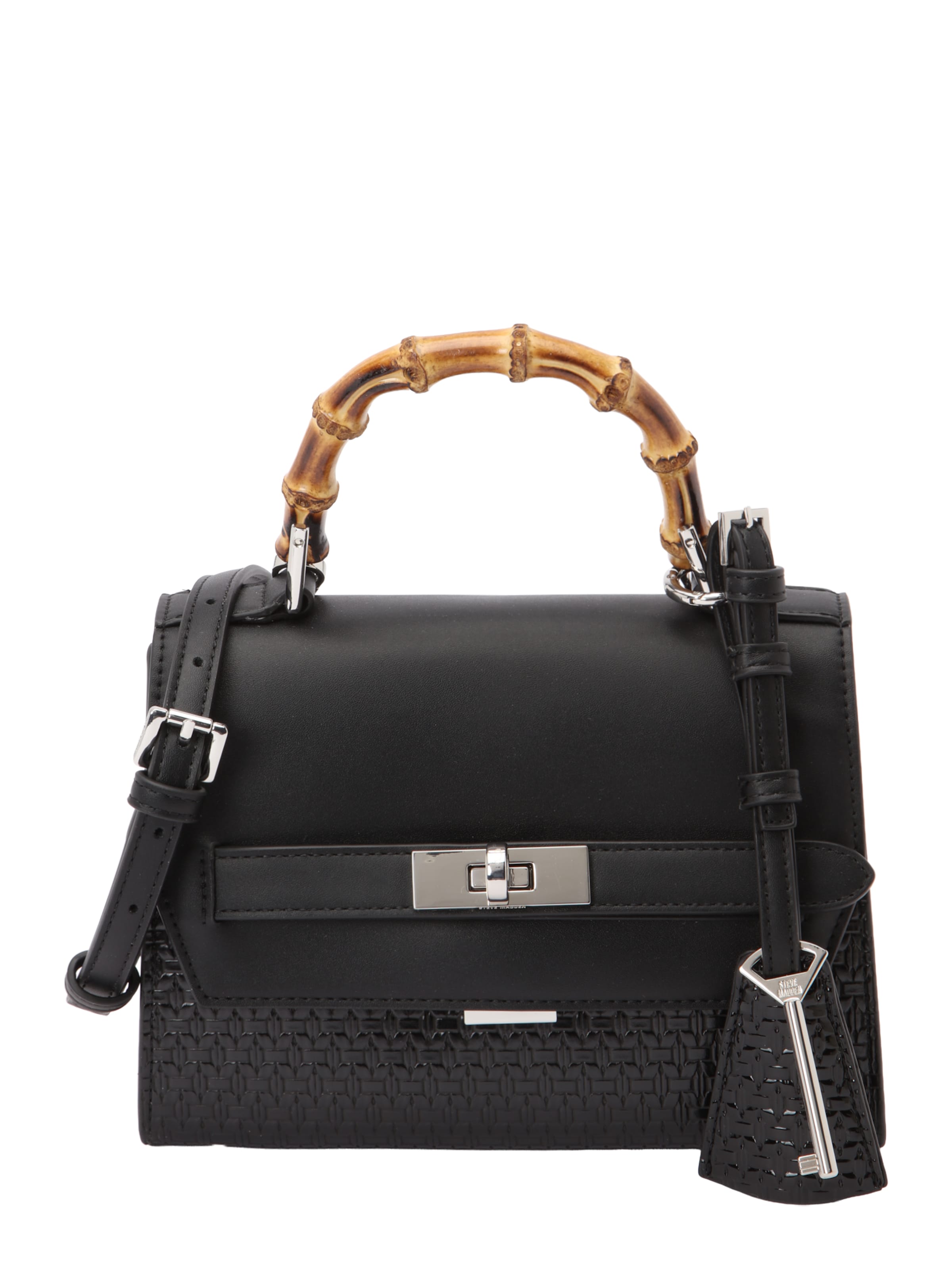 STEVE MADDEN Kabelka 'Blondy' - Čierna: predná strana