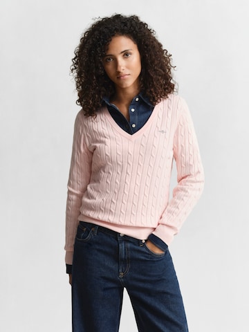 Pull-over GANT en rose : devant