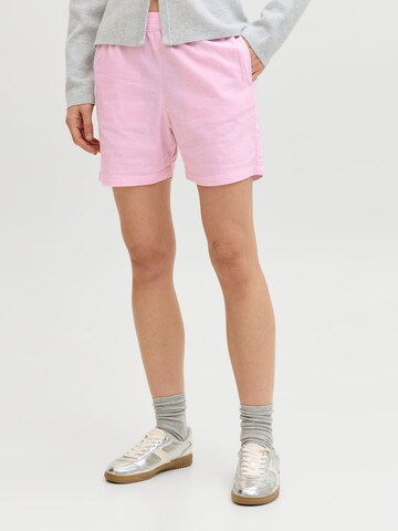 JJXX Regular Broek 'JXPoppy' in Roze: voorkant