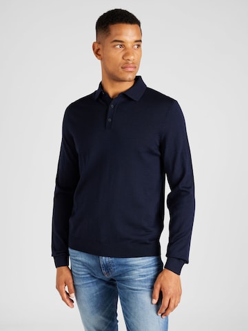 BOSS - Pullover 'Lancione' em azul: frente