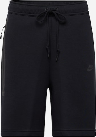 Nike Sportswear - Pantalón en negro: frente