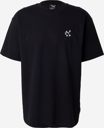 juoda Iriedaily Marškinėliai 'Dance Tune': priekis