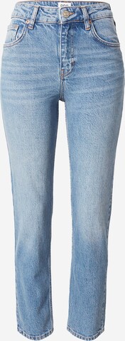 Slimfit Jeans de la BDG Urban Outfitters pe albastru: față