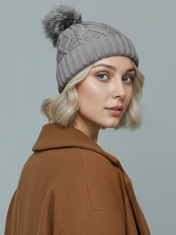 Neverless Mütze 'Julie' in Grau