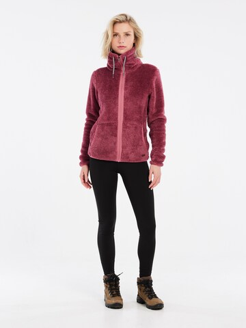 PROTEST Fleece Jacket 'RIRI' in Pink